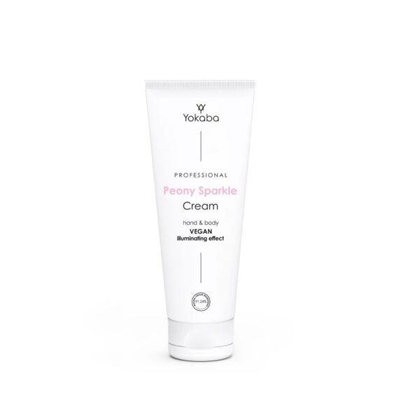 YOKABA PEONY SPARKLE CREAM PROFESSIONAL HAND AND BODY 75 ml