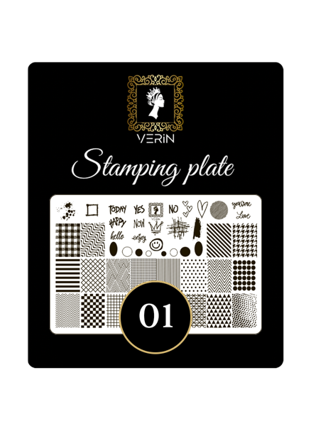 VERIN STAMPING PLATE 1 